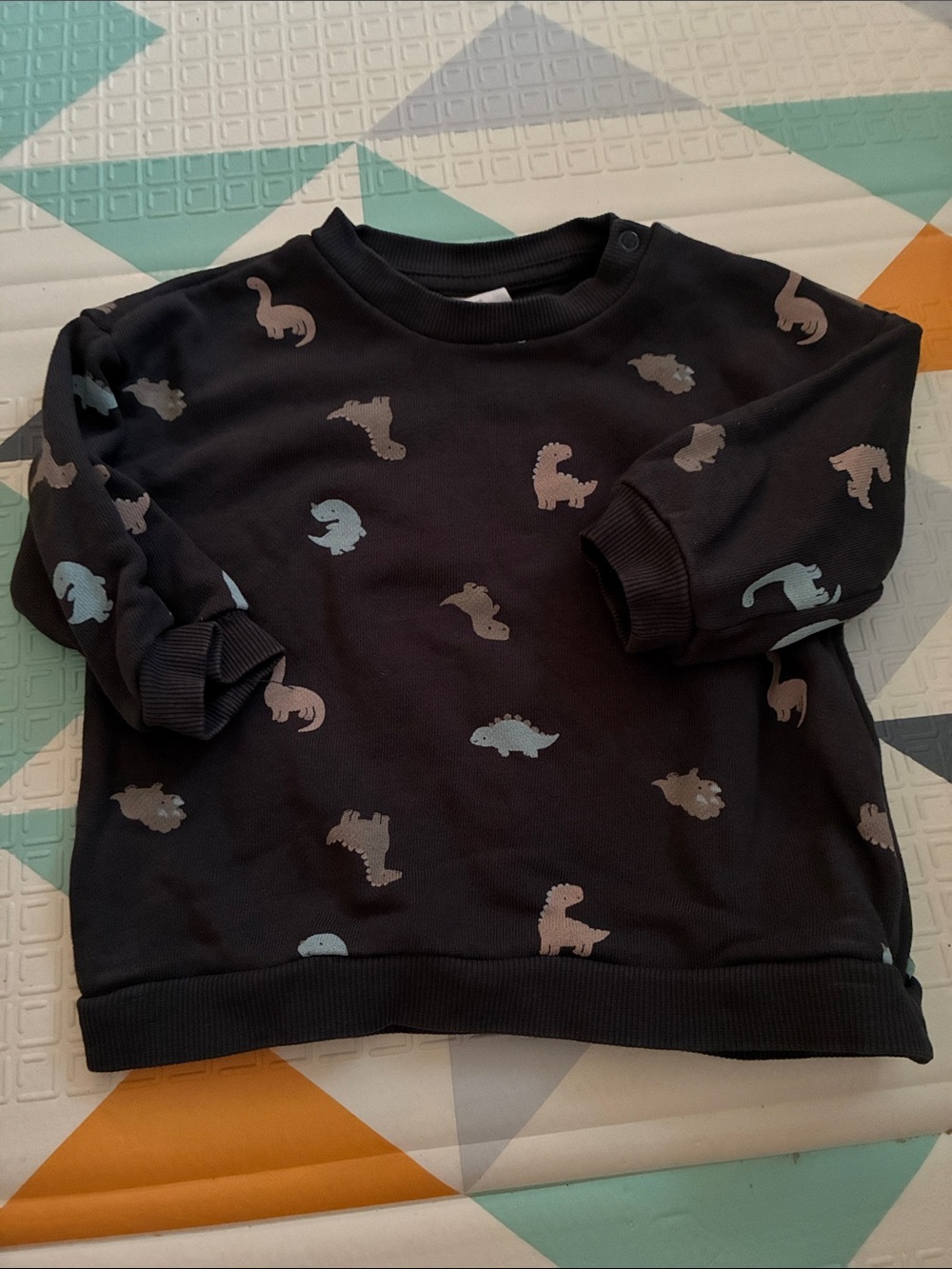 20/25$ 🧸 Kids Dino Print Crewneck Sweatshirt